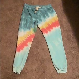 Vintage Havana trendy tie dye joggers